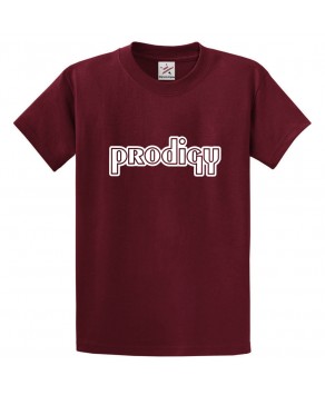 Prodigy Logo Classic Unisex Kids and Adults T-Shirt for Music Fans
